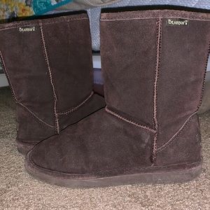 Brown Bearpaw Boots Size 8
